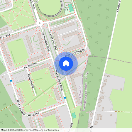 Ziolkowskistraße 66, 19063 Schwerin - Mueßer Holz