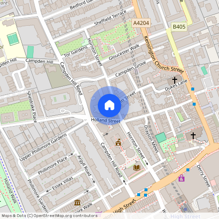 Hornton Street London W8, London, W8