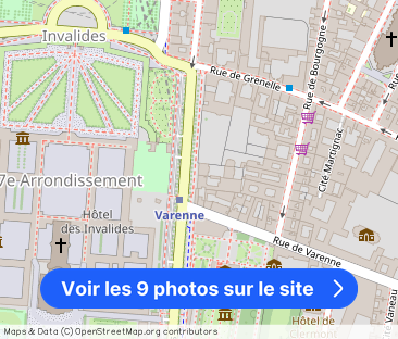 1 chambre à Invalides - Photo 1