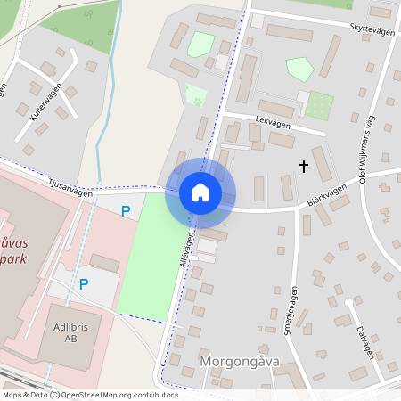 Allévägen, Morgongåva