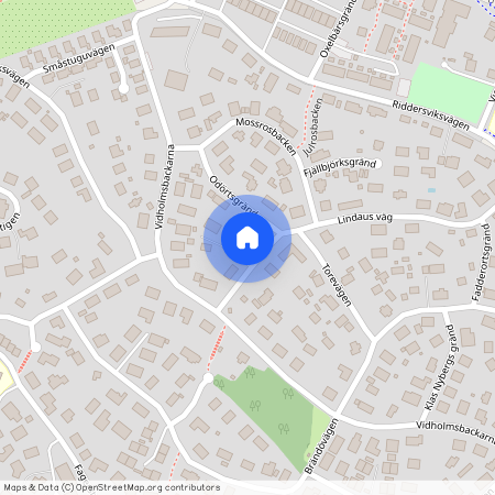 Lindaus väg, Hässelby