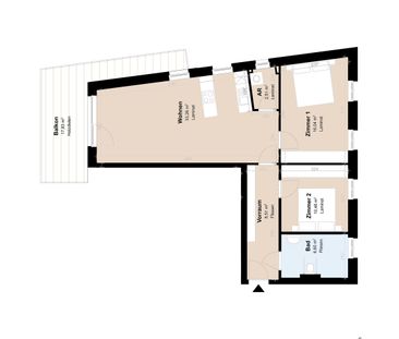Exklusive Neubauwohnung mit großem Balkon // gefördert - Photo 1