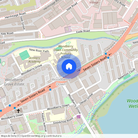 Seven Sisters Road, Manor House, London, N4