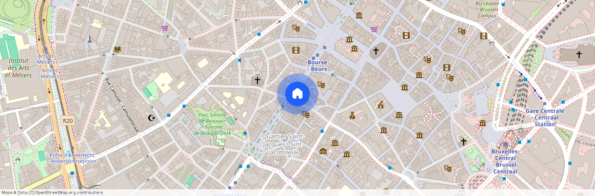 Rue Des Teinturiers - Verversstraat, 6, 2, 1000, Brussel