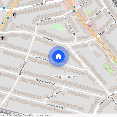 St. Gabriels Road, The Mapesbury