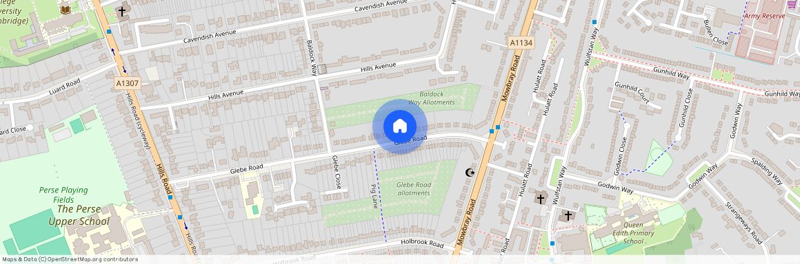 Glebe Road, Cambridge, Cambridge, CB1