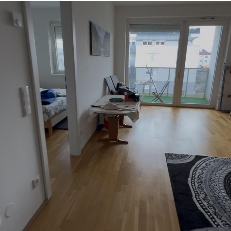 Top-moderne Neubauwohnung mit großer LOGGIA (5,54m²) nahe Akademiepark - Photo 1