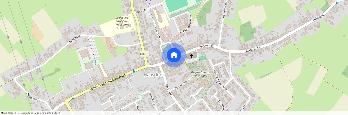 Pastoor Verwilghenplein, Haasdonk