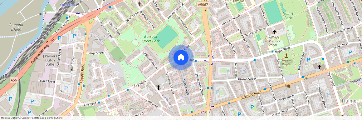 Royce Road, Hulme, Manchester, M15