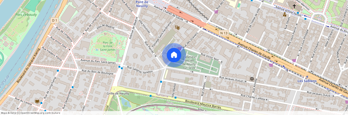 Rue des Graviers, Francja, Neuilly-Sur-Seine