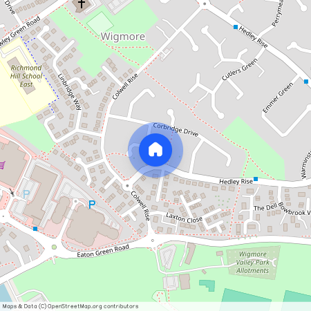 Lesbury Close, Luton, LU2
