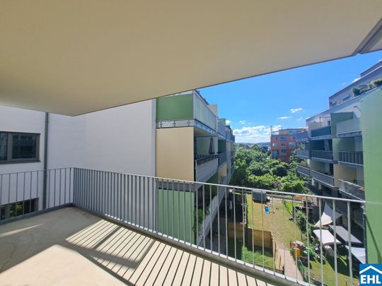 Wohnung mit Top Grundriss und Balkon mit Blick auf den Kahlenberg - Photo 1