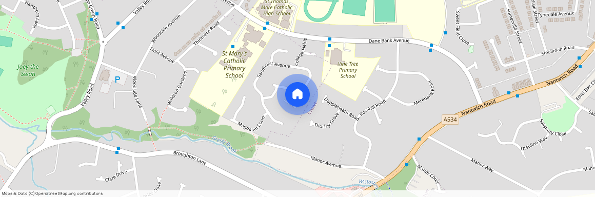 Sandhurst Avenue, Wistaston, CW2