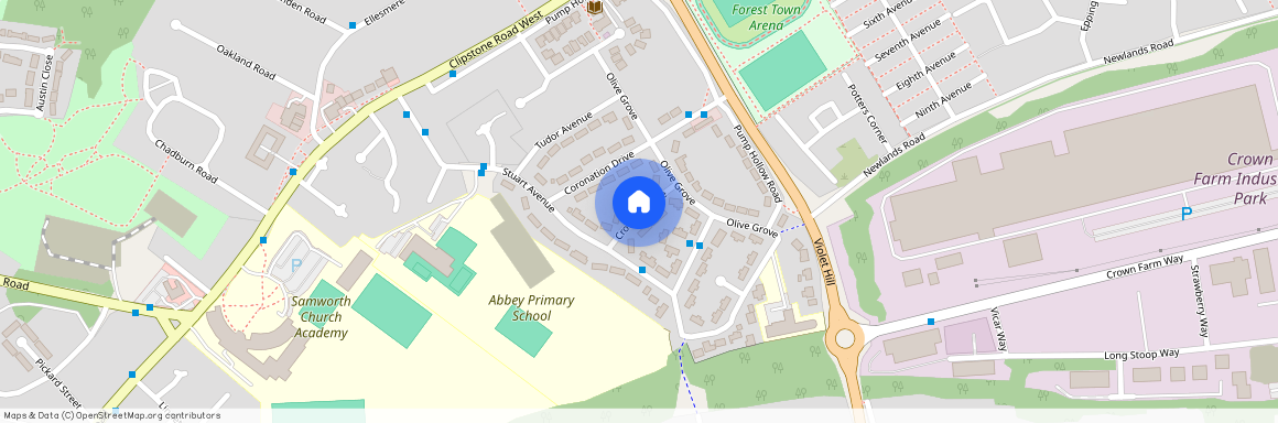 Crown Gardens, Mansfield, NG19