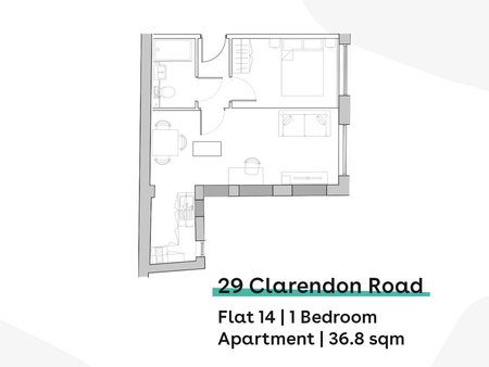 1 bedroom apartment to rent - Photo 2