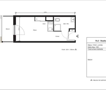 Location Appartement 1 pièce 18m² NIMES 30000 - Photo 4