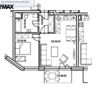 Exkluzivní pronájem novostavby zařízeného klimatizovaného bytu 2+kk... - Photo 2