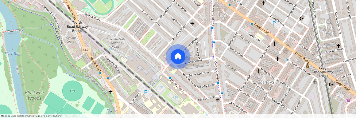 Merthyr Street, CF24 4JJ, Cathays