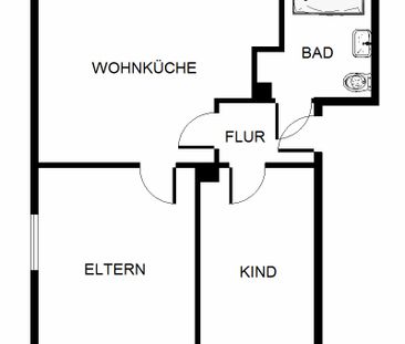 2-Zimmer-Wohnung in Herten Disteln - Photo 3