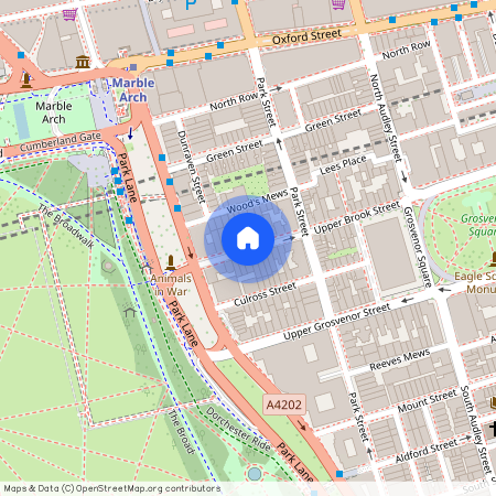 Upper Brook Street, Mayfair, London, W1K