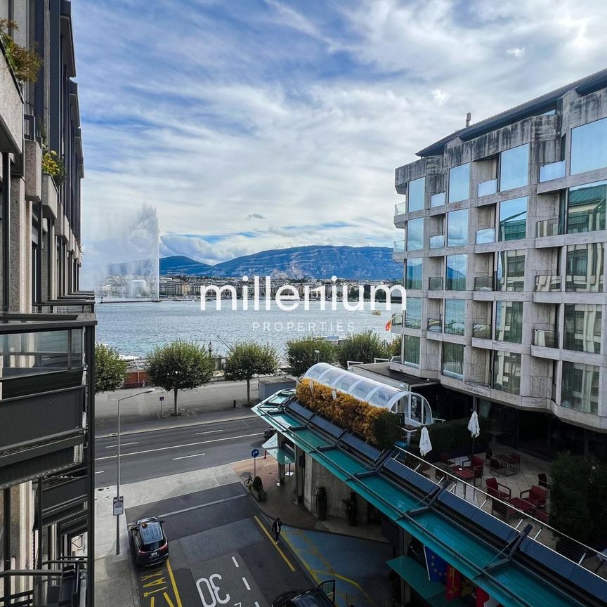 Magnifique appartement meublé, vue sur le jet d'eau - Photo 1