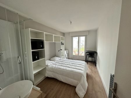 A louer Brest Bellevue/Facs grande chambre meublé+douche dans colocation - Photo 2