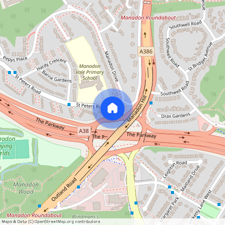 St Peters Road, Manadon, Plymouth