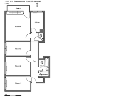 Große 4-Zimmer-Wohnung in Eberstadt frei - jetzt bewerben ! - Photo 3