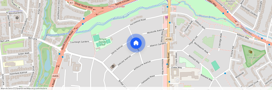 Eastside Road, London, NW11