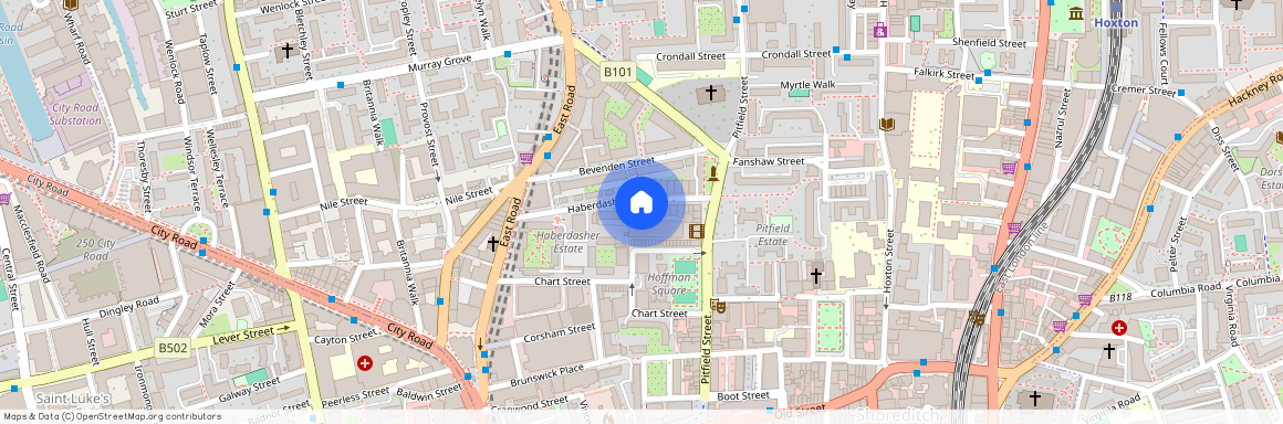 Haberdasher Street, Hoxton, N1