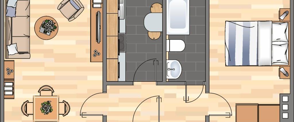 Demnächst frei! 1-Zimmer-Wohnung in Kiel - Photo 1