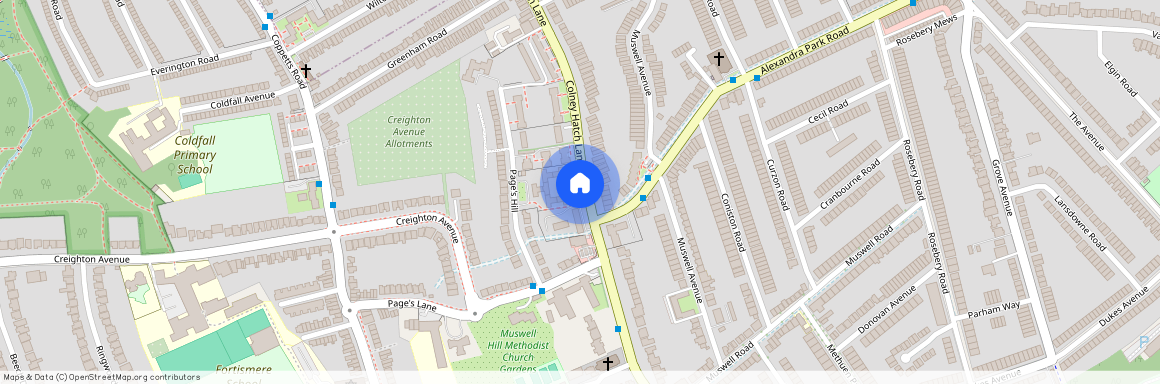 BARRINGTON COURT, COLNEY HATCH LANE, MUSWELL HILL, N10