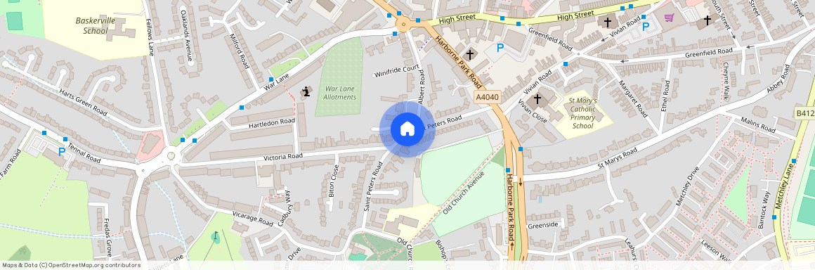 St Peters Road, Harborne