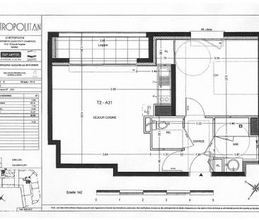 Appartement T2 à louer - 40 m² - Photo 6