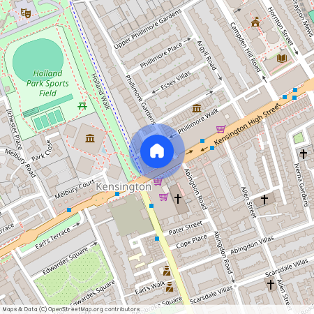 Troy Court, Kensington High Street, Kensington, London