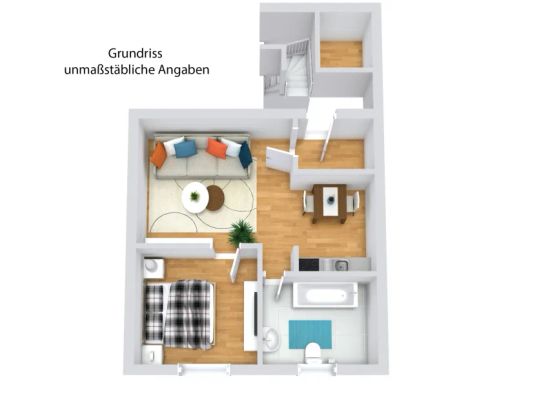 Schöne und helle 2-Zimmer-Wohnung in Wesendorf!(AK-1846) - Photo 1