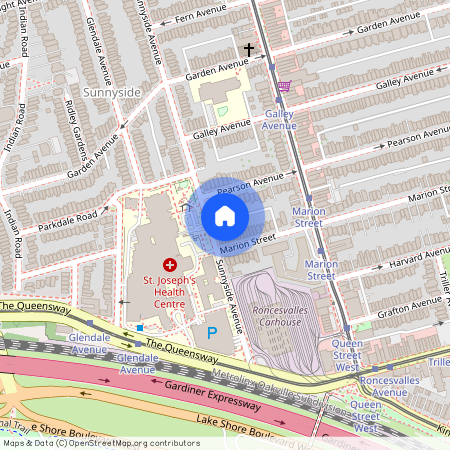 105 Sunnyside Ave Avenue #Main, Toronto, Roncesvalles