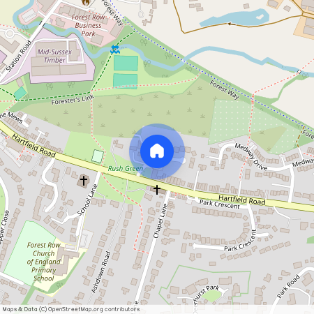 Blacklands Crescent, Forest Row, RH18