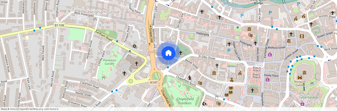 Upper St Giles Street, NR2