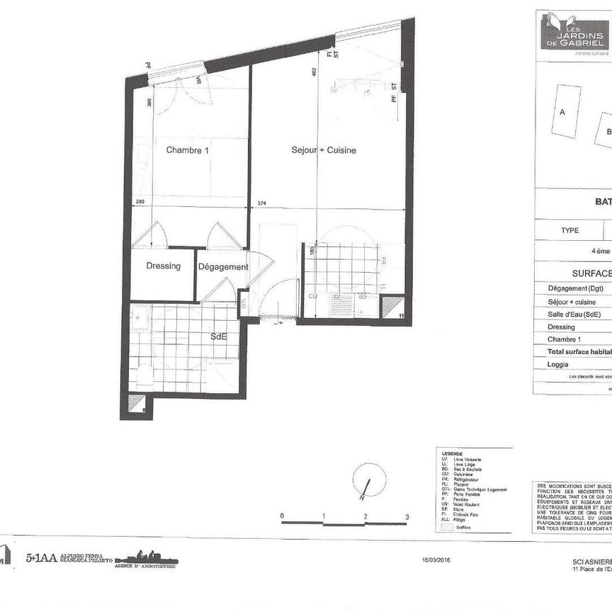 location Appartement T2 DE 42.6m² À ASNIERES - Photo 1