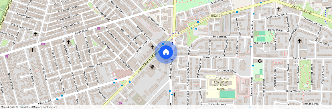 Withington Road, Whalley Range, M16