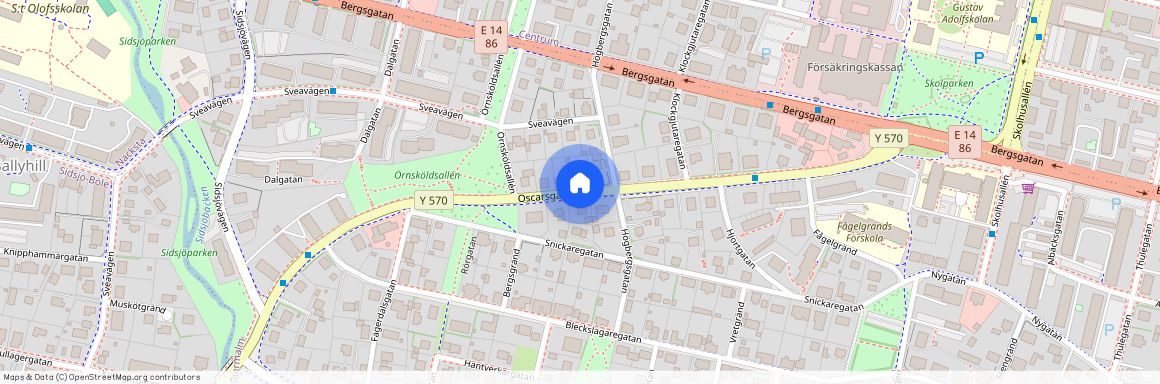 Oscarsgatan, Sundsvall