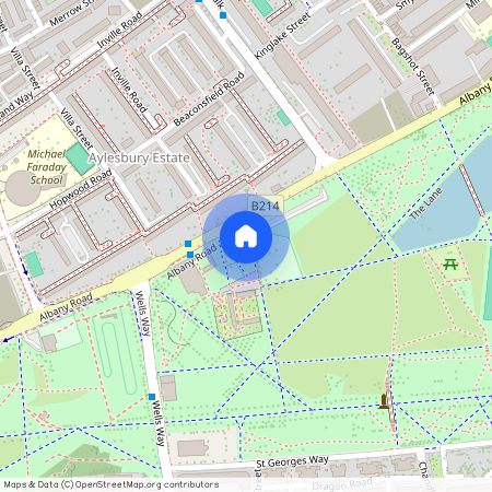 Cobourg Road, Burgess Park