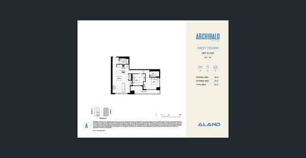 One of the only front-facing two-bedrooms in The Archibald - Photo 1