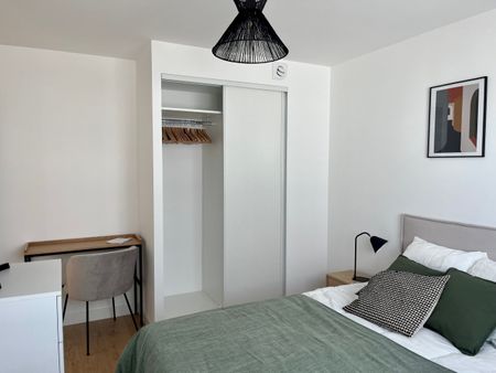 1 chambre à louer dans maison en coliving neuve – Cesson-Sevigne métro ViaSilva, 525€cc - Photo 4