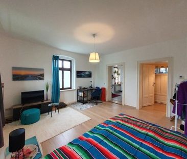 gemütliche 1- Raumwohnung mit Einbauküche und Gartenbereich im Erdg... - Photo 1