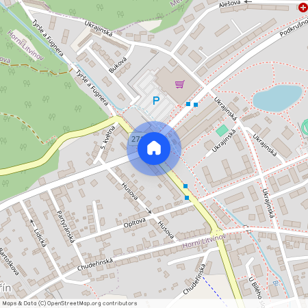 U Zámeckého parku, Litvínov