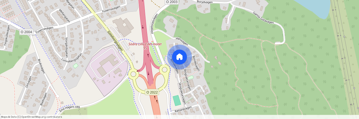 Bondevägen, Lilla Edet