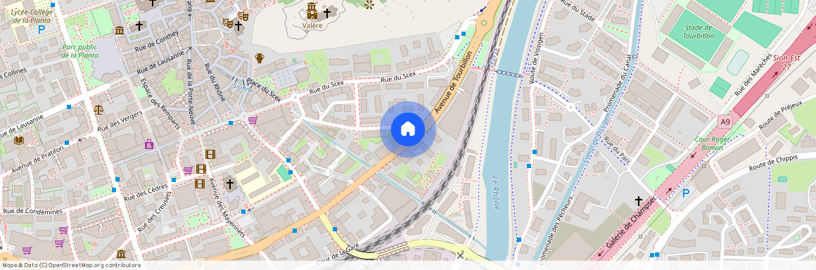 Rue des Aubépines 24, 1950 Sion