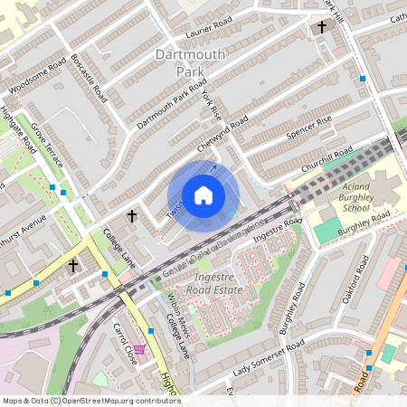 York Rise, Kentish Town, London, NW5